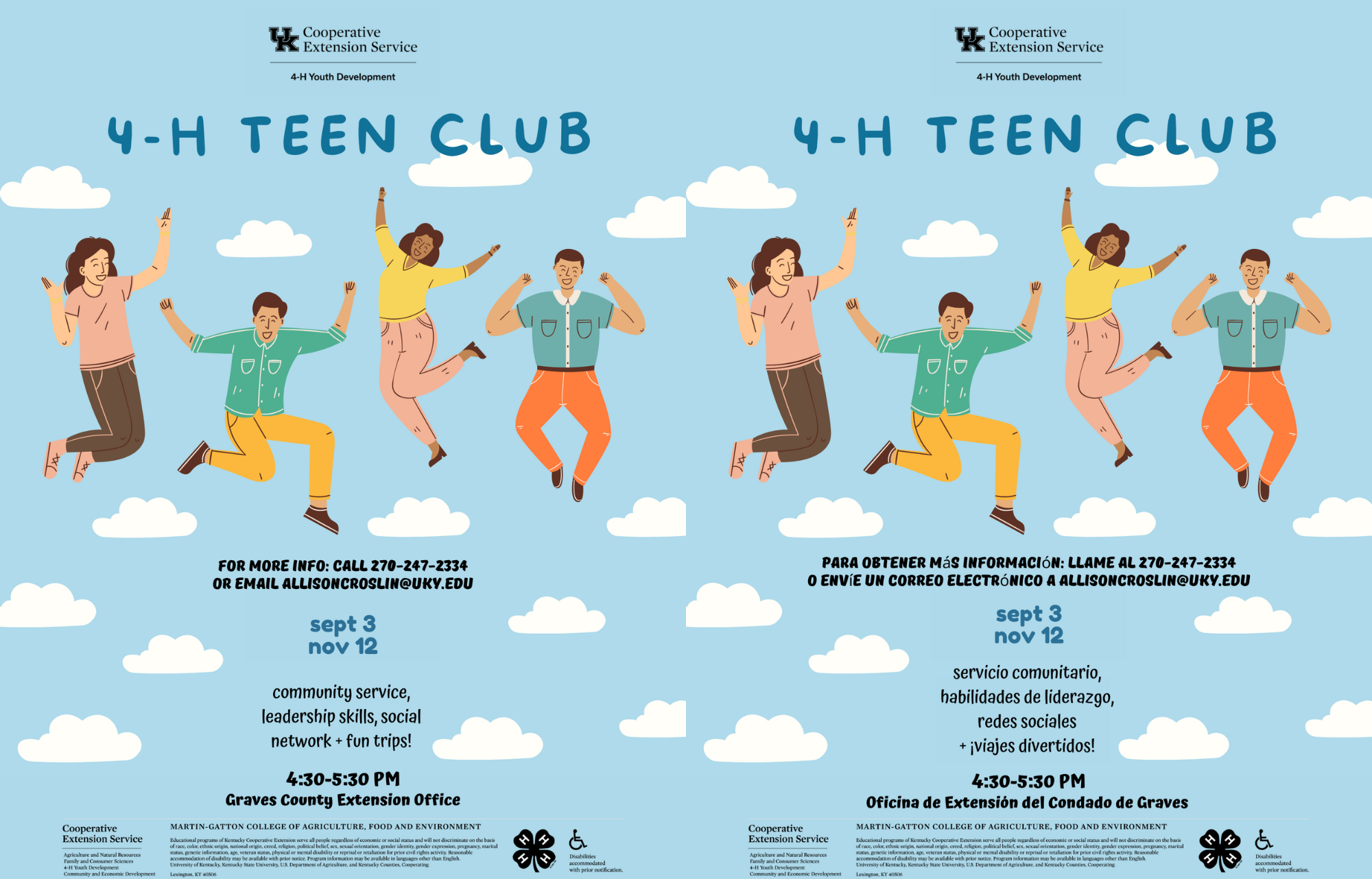 4Hteenclubflyer